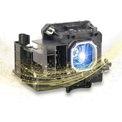 Supermait NP15LP 60003121 A+ Qualität Ersatz Projektorlampe Birne mit Gehäuse Kompatibel mit NEC M230X M260W M260X M260XS M300X M230XG M260XG M300XG M300XSG M260WG ME270XC NP-M300X+