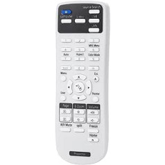 Aimdio 217358900 Universal Projector Remote Control for Epson EB-685W EB-685Wi EB-670 EB-675Wi EB-675W EB-695Wi EB-680Wi EB-680 EB-685WT EB-700U EB-710Ui EH-LS10 0 EB-685WS EB-695Wie EB-696Ui
