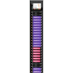 LIMETA 24 Bay AA AAA Battery Charger - Universal USB Type-C Battery Charger LCD Display - Rechargeable Fast Charger Batteries Li-lon LiHv NI-MH NI-Cd