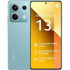 Xiaomi Redmi Note 13 5G 256GB/8GB RAM Dual SIM Ocean Teal