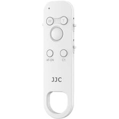 JJC Bluetooth Remote Control for Sony ZV-E1 a7R V IV III a7 IV III ZV-1 ZV-1F ZV-E10 FX3 a6100 a6400 a6600 a7S III a7C a1 a9 II RX0 II RX100 VII FX3 Replaces Sony RMT-P1BT