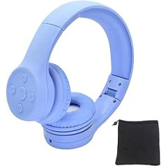 YUSONIC Children's Bluetooth Headphones, Bluetooth Headphones for Children with 85 dB Volume, Music Sharing Function, Built-in Microphone and 15 Hours Playtime (Sky Blue)