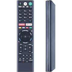 GOUYESHO Replacement for Sony RMF-TX300E Bravia TV Voice Remote Control Compatible with RMF-TX200E RMF-TX200A KD-43XE8004 KD-43XE8005 KD-43XE8077 KD-43XD8088 KD-49XE8004 KD-49X EE8096 KD-55XE9305