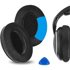 Geekria Sport Cooling Gel Replacement Ear Pads for Sennheiser HD598 HD598SE HD598CS HD598SR HD595 HD599 HD599SE Headphones Ear Pads Headset Ear Pads Ear Cups Cover Repair Parts (Black)