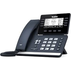 Yealink IP Telefon SIP-T53W VoIP-Telefon, schwarz