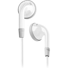 SBS TE0SSE41W 3.5mm Stereo Jack In-Ear Spot Earset with Answer Key for Mobile Phones - White