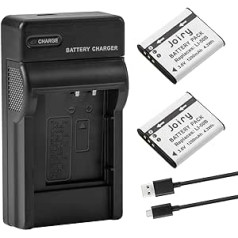 2 x LI-50B Replacement Battery Compatible with Olympus SZ-15 SZ-16 iHS Tough 6000 6020 8000 TG-630 iHS TG-820 iHS TG-830 iHS TG-850 TG-870 VR-340 VR-370 XZ-1