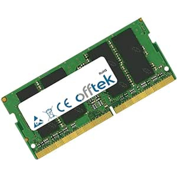 OFFTEK 16GB RAM Memory 260 Pin SoDimm - DDR4 - PC4-25600 (3200Mhz) - Non-ECC