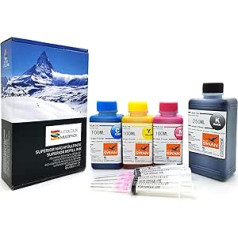 BLUE SWAN 550 ml Refill Ink for Printer Cartridges HP 305, HP 305XL, HP 307XL Black Suitable for Printers HP DeskJet 2720, HP DeskJet Plus 4120, HP Envy 6020, HP Envy Pro 6420