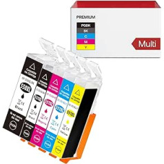 Legepy Replacement for Canon PGI-550 CLI-551 XL Printer Cartridges High Yields of 5, PGBK/C/M/Y/BK Compatible with Pixma MX725 MX920 MX925 IX6850 IP7200 IP7250 IP8750 MG5450 MG5550 MG56 50 50 MG350