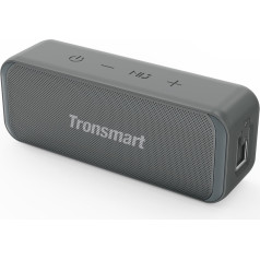 Tronsmart T2 Mini 2023 AUX SD USB 10W bezvadu Bluetooth skaļrunis melns