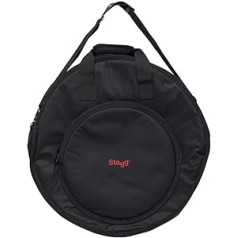 Stagg CYB-10 Dual Padded Cymbal Bag - Black