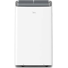 Midea Real Cool 35 Mobile Air Conditioner, 12000 BTU, Room Size up to 117 m³ (43 ㎡), App Control, Alexa, Google Home/IFTTT, Mobile, White