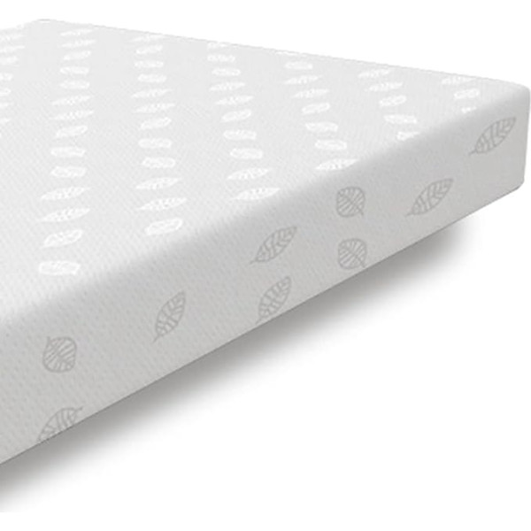 Good Nite 11cm Deep Memory Foam Mattress Topper with Washable Zippered Cover, Super Soft for Back Pain, Durable, Hypoallergenic, Washable Double 135 x 190 x 11 cm