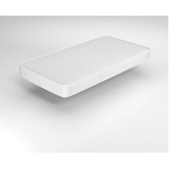 Miasuite I Sogni Italiani Mattress 80 x 200 cm, Height 21 cm - Single Bed, Made of Waterfoam, Aloe Vera Coating, Non-Deformable, Hypoallergenic and Dust Mite Proof, Model: Plus H21