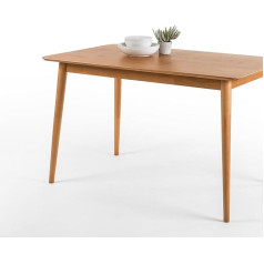 Zinus Jen Esstisch 120x75x74 cm - Esstisch aus Holz - Küchentisch - Braun