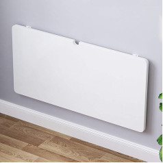Fengshouu Wooden Wall Folding Table, Office Table, Kitchen Table, Floating Laptop Table, Dining Table, Desk, Folding Table, Computer Table, Foldable Hanging Work Table, Wall Table, Wall Cabinet, White (40 x 30