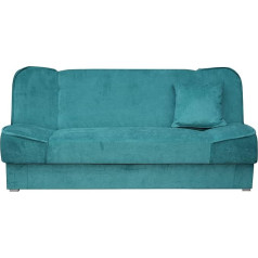 Mirjan24 , Gemini Sofa Bed with Storage Box, 3-Seater Sofa with Sleep Function, Upholstered Sofa, Choice of Colours