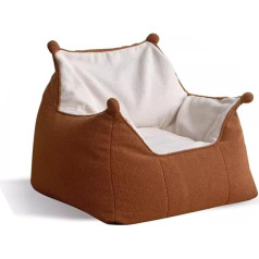 Macium Sofas for Living Room Lamb Velvet Lazy Sofa Bedroom Tatami Living Room Balcony Sofa Footstool Home Indoor Leisure Sofa Chair Home Cinema Sofa