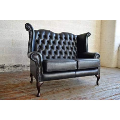 Jvmoebel Chesterfield Sofa 2 Seater Upholstered Sofas Design Luxury Couch Wingback Chair Sofas