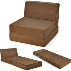 Brouns TRIPLE FOLDING CHAIR FOLDING CHAIR FOLDING RECLINER REVERSIBLE SOFA BED DORM