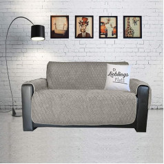 JEMIDI Sherpa Protective Cover Armchair Protector Cover Sofa Cover Armchair Protector Sofa Cover Sofa Throw Sofa Cover for 2-Seater (Beige)