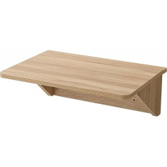Wall Mounted Folding Table, Folding Laundry Desk, Computer Desk, Heavy Duty Small Folding Wall Table, Wall Mounted Wooden Desk, Workbench for Small R