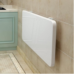 FALIYORS Wandklapptisch für Küche Frühstücksbartisch, 60cm 70cm 80cm 90cm 100cm 120cm Klappbarer Wandtisch | Computertisch für das Heimbüro, klein, platzsparend, 60 x 40 cm, 70 x 40 cm (80
