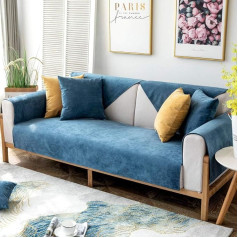 Office L shape corner sofa slipcover, throw for sofa, pet waterproof sofa covers, anti-bite couch slipcover, dog cat children, anti-cat scratch, thickened protective cover, universal furniture cover marine 110