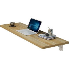 Telcim An Der Wand Montierter Klapptisch, Herunterklappbarer Schwebender Schreibtisch, Platzsparender Drop Leaf Esstisch, Küchentisch, Laptoptisch, Für Küche, Esszimmer, Büro, Bar, Hause ( Size : 80x30cm/31.