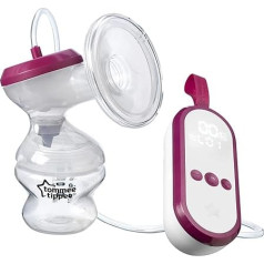 Tommee Tippee Electric Breast Pump, Super Quiet, USB Rechargeable and Portable Unit with Massage and Express Modes 423620