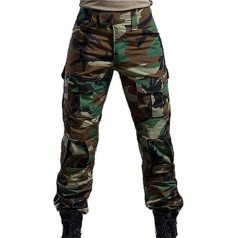 HANSTRONG GEAR Military Army Tactical Airsoft Paintball Shooting Trousers Combat Men's Trousers with Knee Pads