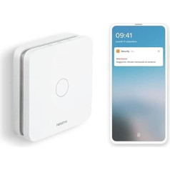 Netatmo - Intelligent Carbon Monoxide Detector, Wi-Fi, 10 Year Lifespan, 85 Db Alarm, Certifications En 50291 E Nf, Nco-It, ‎Usable, White, ‎10 x 2.3 x 10 390 cm. grams