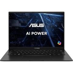 ASUS Zenbook 14 OLED Laptop | 14 Inch FHD 0.2ms OLED Display | AMD Ryzen 7 8840HS AI | 16 GB RAM | 1 TB SSD | AMD Radeon | Windows 11 | QWERTZ Keyboard | Jade Black