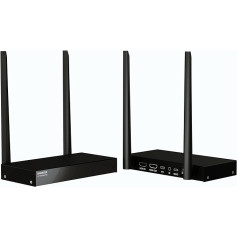 HDMI Extender 4K - Marmitek WHE4-4K60 - Ultra HD - Coverage Area - Infrared Return Function - USB Keyboard and Mouse Support