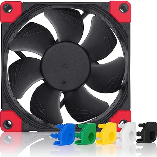 Noctua NF-A8 PWM chromax.black.swap, quiet premium fan, 4-pin (80 mm, black)