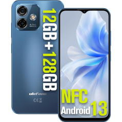 Ulefone Note 16 Pro Smartphone Ohne Vertrag Android 13, 12GB +128GB NFC Handy, 50 MP Kamera 6.52