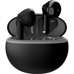 Creative Zen Air Dot Lightweight Real Wireless Sweatproof In-Ear Headphones (Black, Bluetooth, USB-C, ENC, IPX4)