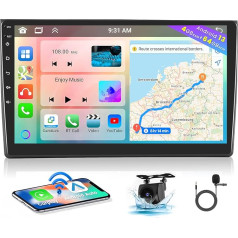 8 Core 4GB+64GB Android 13 Autoradio für Audi A4/S4/RS4 (2002-2007) Seat Exeo (2008-2012) Radio Wireless Apple CarPlay Android Auto Bluetooth 9