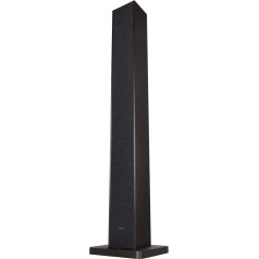 Aiwa TSBT-270BK: Bluetooth Sound Tower, True Wireless Stereo, 50 W RMS, Colour Black