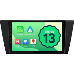 Eonon Headunit für BMW 3 E90 E91 E92 E93 (2005-2011) Android 13 9 Zoll GPS CarPlay Android Auto Bluetooth Radio USB DSP Unterstützung OBDII DAB+ Rückfahrkamera Autoradio E90A13