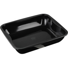 Dr. Oetker Maxi Roasting Dish Enamel Family Roasting Dish for Roasts, Chicken and Vegetables with Quartz Enamel Coating Quantity: 1 piece.