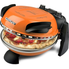 G3 Ferrari G10006 Pizza Express Delizia, Pizza Oven, 1200 W, 400 °C, Orange [Amazon Exclusive]