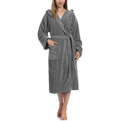 Ladeheid Women's Terrycloth Bathrobe, 100% Cotton, LA40-102