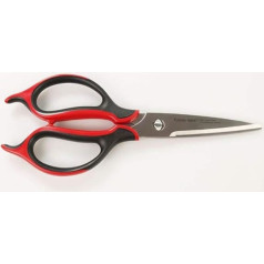 TUPPERWARE 10226 Ergonomic Kitchen Scissors Black/Red