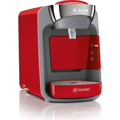 Bosch Tassimo Suny Capsule Machine, red