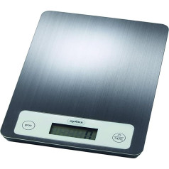 Zyliss E970048 Digitale Küchenwaage, 5 kg/Tara-Funktion, Stahl, 5 Jahre Garantie