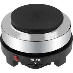 Electric Mini Stove, 220 V 500 W Electric Tea Hob, Portable Heating Plate Stove Cooker Hot Plate Heater for Milk Water Coffee Tea (14 x 14 x 8 cm)