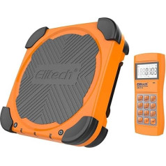 Elitech LMC-310 100 kg HVAC Refrigerant Scale, Wireless Refueling Electronics for Car AC with Portable Carry Bag and LCD Display