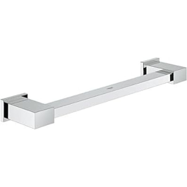 Grohe Essentials Cube Bathroom Accessories Bath Handle, 300 mm) Chrome, 40514001